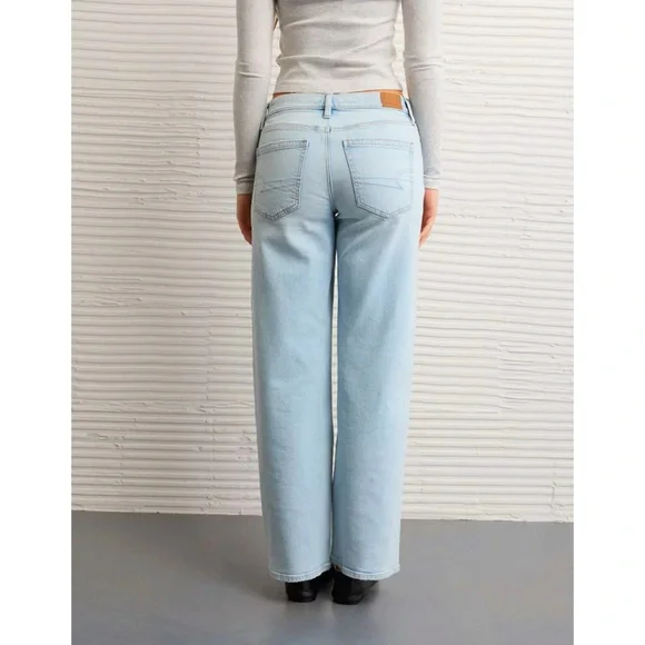 AMERICAN EAGLE Pearl Embellished Stovepipe Jeans - Picture 3 of 8